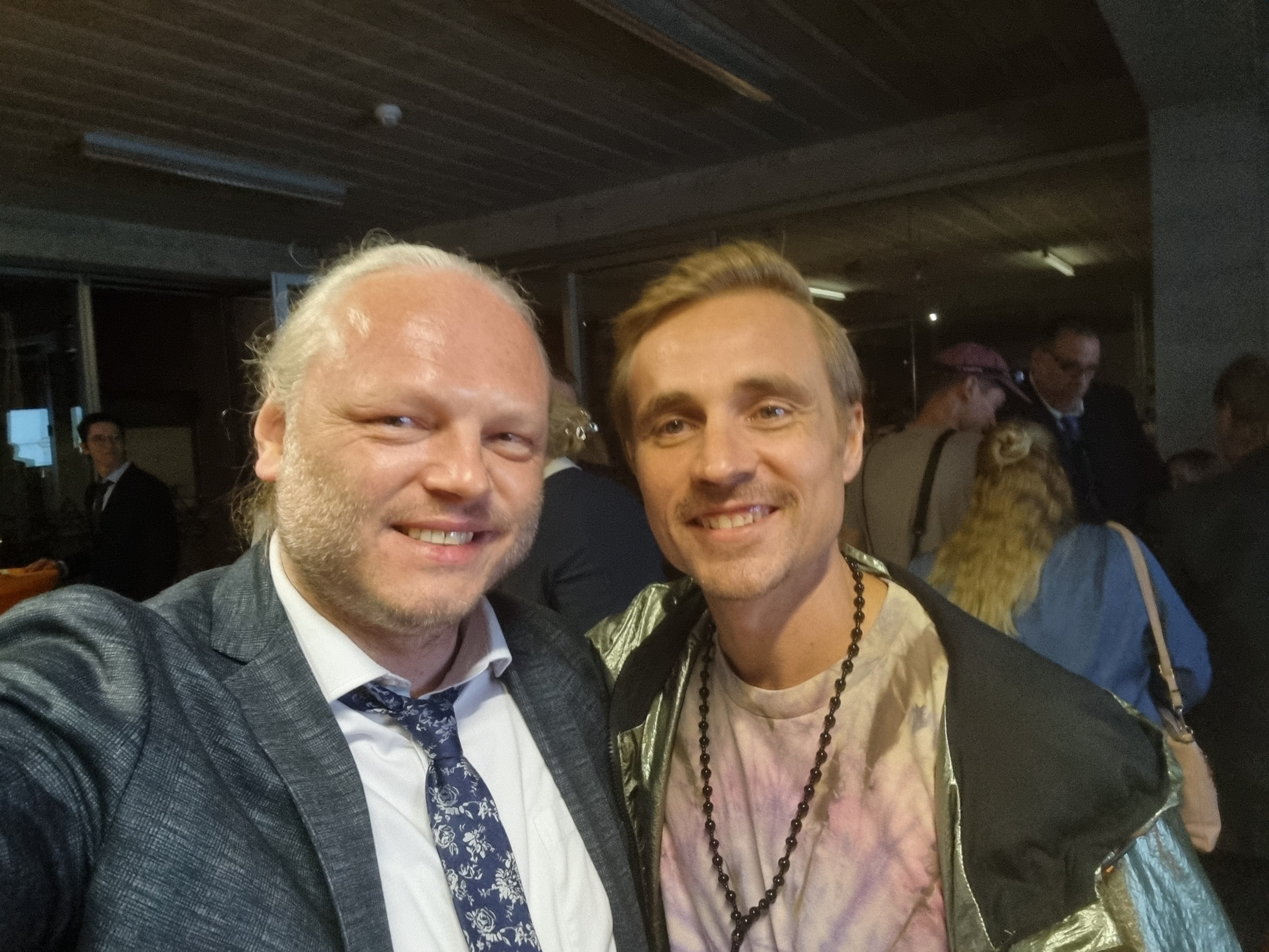 Am Set von Nichtsnutze mit Constantin von Jascheroff