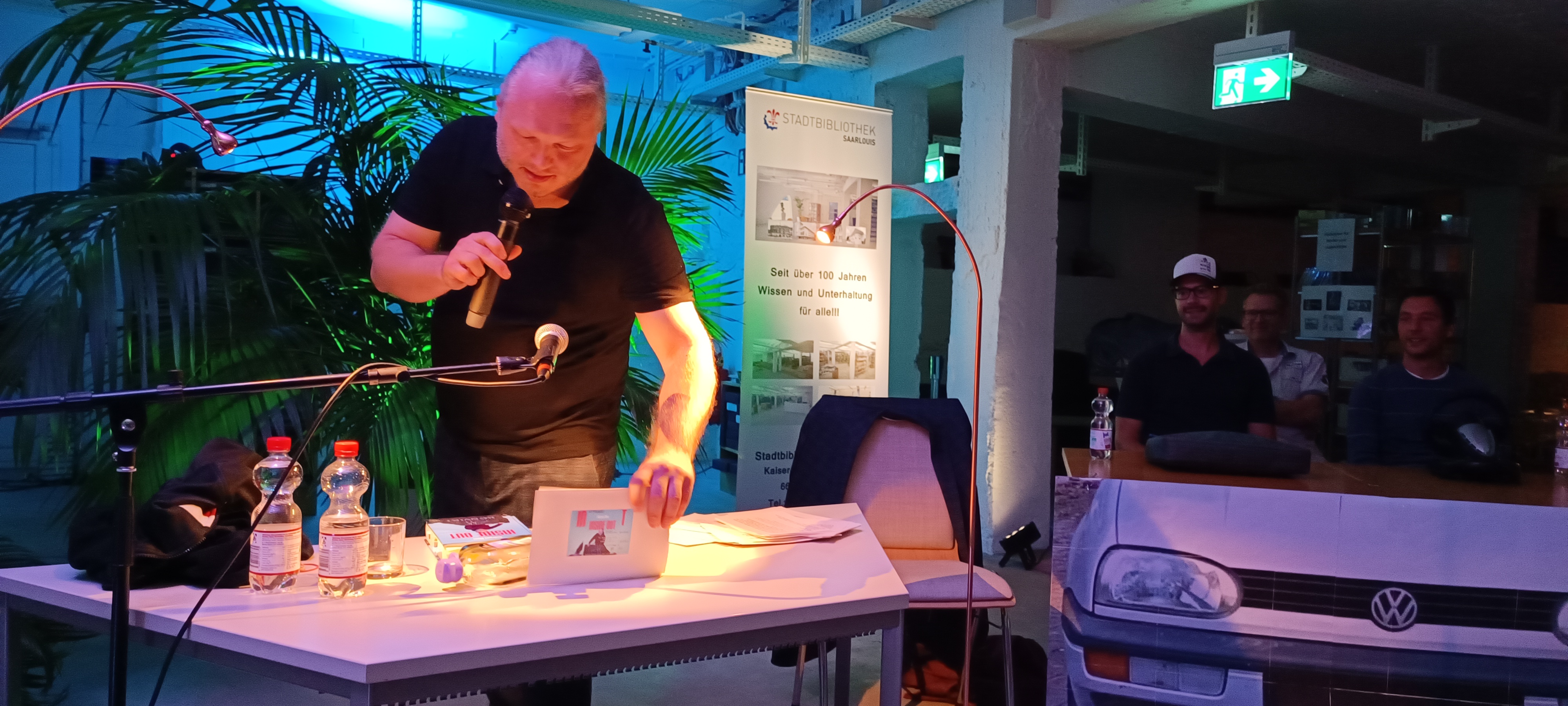 Lesung in der Stadtbibliothek Saarlouis